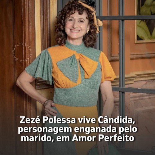 Photo shared by Amor Perfeito Novela on March 06, 2023 tagging @zezepolessa. May be an image of 1 pe